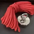 Leistungsstarker Neodym-magnet Mit Ringmutter – Ø 70 Mm, 160 Kg Zugkraft – Großer Und Sehr Starker Magnet Zum Heben Und Aufhängen, Magnetangeln Und Für Weitere Anwendungen