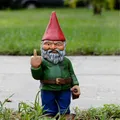 Gartenzwerg Statue Gartenfigur Dekoration Außen Innen Harz lustig
