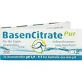 BASEN CITRATE Pur Teststr.pH 5,9-7,7 n.Apot.R.Keil, 26 St PZN 02067497