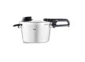 Fissler Schnellkochtopf Vitavit® Premium satiniert, Silber, Metall, 4.5 L, einstellbare Kochstufen, Kochen, Töpfe, Schnellkochtöpfe