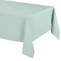 Elegante Tischdecke mit natürlicher Leinenoptik, Lina Tischdecke und Tischläufer, Größe und Farbe wählbar (140 x 40 cm (Rechteckig), Eisminze)
