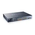 Zyxel 18-Port Multi-Gig Switch | 2.5G Cloud/Smart Managed | mit 8 x PoE++ @180W Budget | 2 x 10G SFP+ | Rackmontage [XMG1915-18EP]