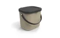 rotho-Swiss Mülleimer ALBULA taupe BHT 24x21x20 cm braun Abfalleimer