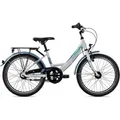 Maxim Sevilla Alu 7 20 Wave Kinderfahrrad 20 Zoll Hellblau 30 cm - Weiß/Hellblau