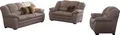 COTTA Polstergarnitur Casino, Sofa Set, 3-2-1 Sitzer, Wohnzimmer Garnitur, (Set, 3-tlg), Sessel, 2-Sitzer, 2,5-Sitzer, hohe Rückenlehne