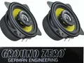 Ground Zero GZTF 10 cm Titanium Audio Lautsprecher 2 wege System 2 Stück/ Paar