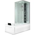 AcquaVapore Dusche Wanne Kombination K05-L01 Duschkabine 180x90