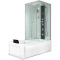 Acquavapore - Whirlpool Wanne Duschtempel Dusche Duschkabine K05-l01 180x90 Cm Ohne 2k Scheiben Versiegelung