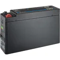 ECTIVE 12V 120Ah LiFePO4 Front-Terminal Batterie mit Bluetooth Batteriemonitor