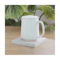 SOLUM Smart Warmer Handgefertigte Keramiktasse inkl.Qi Wireless Lade Powerbank