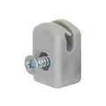 Alberts® Spanndrahthalter mit Schraube, Kst., grau 655976