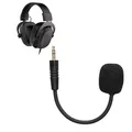 kwmobile Ersatz Kopfhörer Mikrofon kompatibel mit Havit H2002D Headset - Gaming Headphones Mikrofon mit 3,5 mm Klinkenstecker - Schwarz