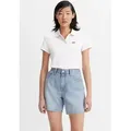 Levi's® Poloshirt LEVI'S HM POLO Piqué aus elastischer Baumwollmischung weiß M (38)