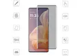 Wigento Handyhülle Für Motorola Moto G85 5G 2x 4D Privacy Full Curved Hart Glas Schutz, Spar Set Privacy 4D Display Schutz Glas