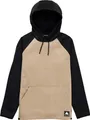 BURTON WOMEN CROWN WEATHERPROOF Hoodie 2026 summit taupe heather/true black - M