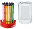 STABILO - Gefederter Dreikant-Filzstift - Trio Scribbi - 12er Tischset