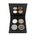 Etre Belle Velvet Glow Lidschatten-Palette – Hochpigmentierter 4er-Farbmix Nr.02