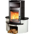 Kaminofen HARK "»Avenso GT ECOplus 8 kW«", schwarz (titanfarben), Kaminöfen, meteor-schwarz
