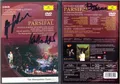 2.DVD Siegfried JERUSALEM, Waltraud MEIER, MAZURA Signed WAGNER: PARSIFAL LEVINE
