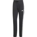 Adidas Damen Essentials 3-Stripes French Terry Cuffed Pants, Black/White, L (L) (JD5302)