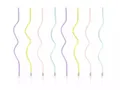 5900779105942 Świeczki urodzinowe zakręcone 14cm 8szt PartyDeco