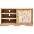 Fernsehtisch Sita 120x60x45 aus indischem Mango-Massivholz