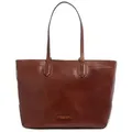 The Bridge Larissa Shopper Tasche Leder 44 cm  braun