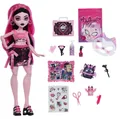 Monster High Self-Scare Secrets Draculaura-Modepuppe mit 13 realistischen Zubehörteilen, Modepuppe, Weiblich, 4 Jahr(e), Junge/Mädchen, 280 mm, Mehrfarbig