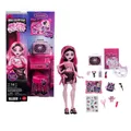 Monster High Self-Scare Secrets Draculaura Puppe und Zubehör Set mit 13 realisti