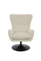 Sessel SAMOS LS, mit Microfaser-Breitcord-Bezug, drehbar, Farbe beige