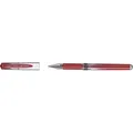 uni-ball Gel-Tintenroller SIGNO broad UM-153, metallic-rot