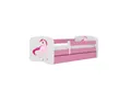 Raumhirsch Furniture Kinderbett 70x140, 80x160, 80x180 cm - Komplettset mit Matratze & Schublade (Bett für Mädchen, Einzelbett Kinder 2–12, mit Rausfallschutz & Lattenrost), verschiedene Farben & Designs