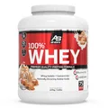 All Stars 100% WHEY PROTEIN 2270g I Eiweiß-Pulver mit Whey-Konzentrat & Isolat I leckeres Low-Fat Powder I hochwertiges Protein-Pulver I cremiger Protein-Shake mit Salted-Caramel-Flavour