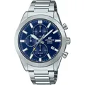 Casio Edifice Herrenuhr EFB-710D-2AVUEF Edelstahlband - Silber/Blau