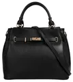 Samantha Look Henkeltasche (1-tlg), echt Leder, Made in Italy, geräumige Henkeltasche mit Smartphonefach