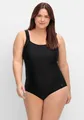 sheego Große Größen: Badeanzug mit Shaping-Effekt, schwarz, Gr.40B-58F 15261400289