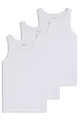 BOSS Herren 3p Co Tank Top, New - White100, L EU