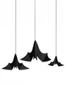 Anhänger Fledermäuse, schwarz (1 VPE / 3 STK.)