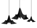 Fledermaus-Anhänger, schwarz (1 Packung / 3 Stk.)