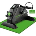 Tunturi Cardio Fit M35 Pedaltrainer – Mini Bike Heimtrainer für Senioren, Beintrainer für Zuhause, Einstellbarer Widerstand und LCD-Display fü... - Schwarz/Grün