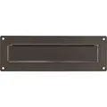 Außeneinwurfblende PORTA 796, 304 x 101 x 3 mm, schwarz-braun, metallic matt