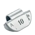 Perfect Equipment 100x Schlaggewichte Alufelgen Typ63 10g Silber | Schlaggewichte Alu Auswuchtgewichte Alufelgen | Wuchtgewichte Alufelgen