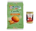 6x Mulino Bianco Camille Snack, reich an Ballaststoffen, italienische Karotten, Mandeln, Orangensaft, 8 Kuchen, 304 g + Italian gourmet polpa 400g