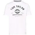 TOM TAILOR T-Shirt weiß XL (54)