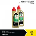 Castrol Power 1 Ultimate 4T Motorradöl 5W-40 JASO MA-2 2x1 Liter = 2 Liter