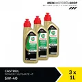 Castrol Power 1 Ultimate 4T Motorradöl 5W-40 JASO MA-2 3x1 Liter = 3 Liter
