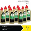 Castrol Power 1 Ultimate 4T Motorradöl 5W-40 JASO MA-2 9x1 Liter = 9 Liter