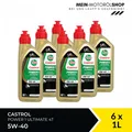 Castrol Power 1 Ultimate 4T Motorradöl 5W-40 JASO MA-2 6x1 Liter = 6 Liter