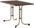 Sieger 233/C-M Boulevard-Klapptisch 115x70x72 cm, champagner