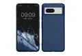 kwmobile Handyhülle Case für Google Pixel 8, Hülle Silikon metallisch schimmernd - Handyhülle Cover